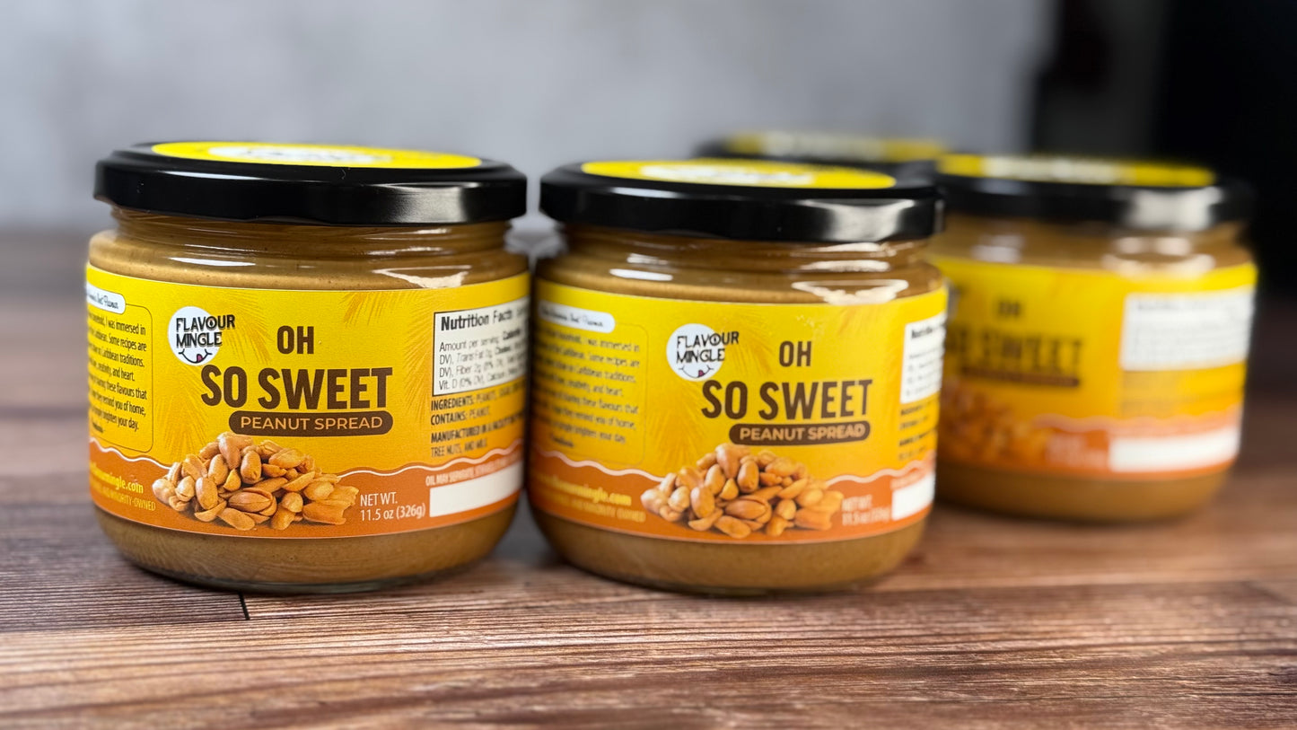 Oh So Sweet Peanut Spread