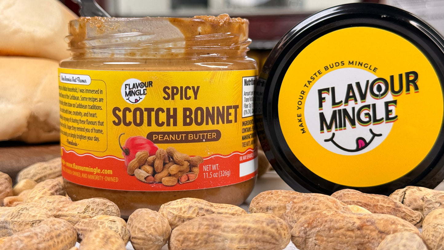 Spicy Scotch Bonnet Peanut Butter