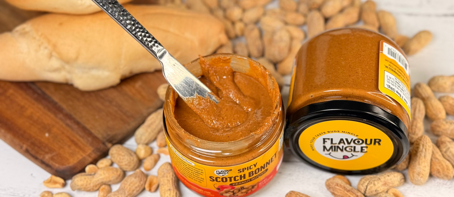 Spicy Scotch Bonnet Peanut Butter