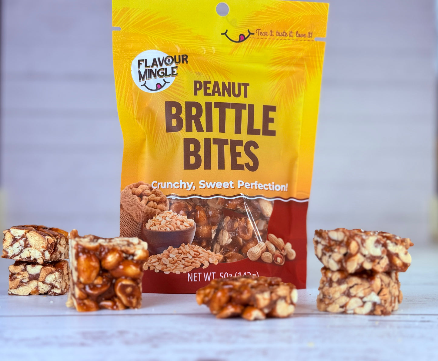 Peanut Brittle Bites