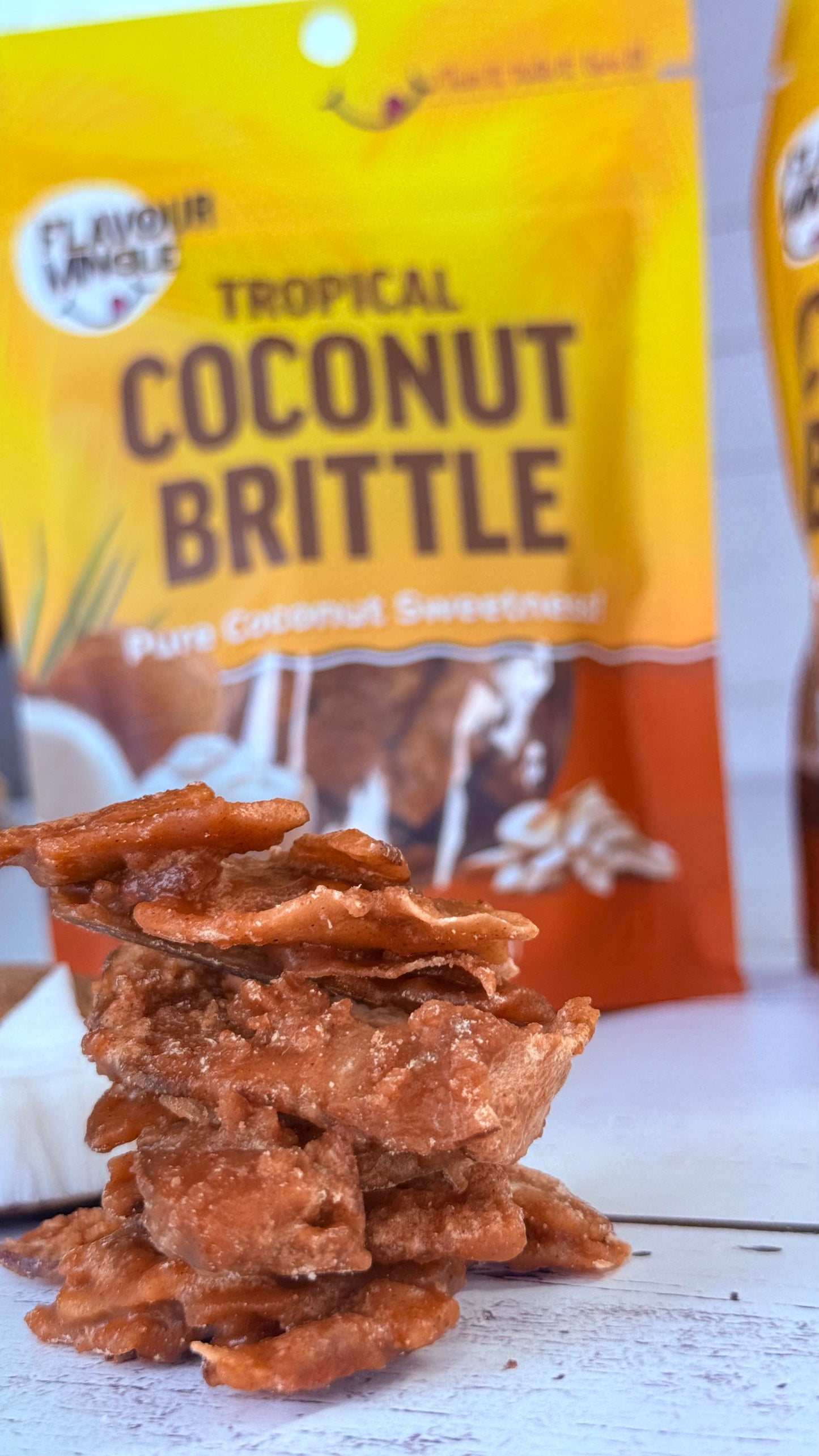 Tropical Coconut Brittle