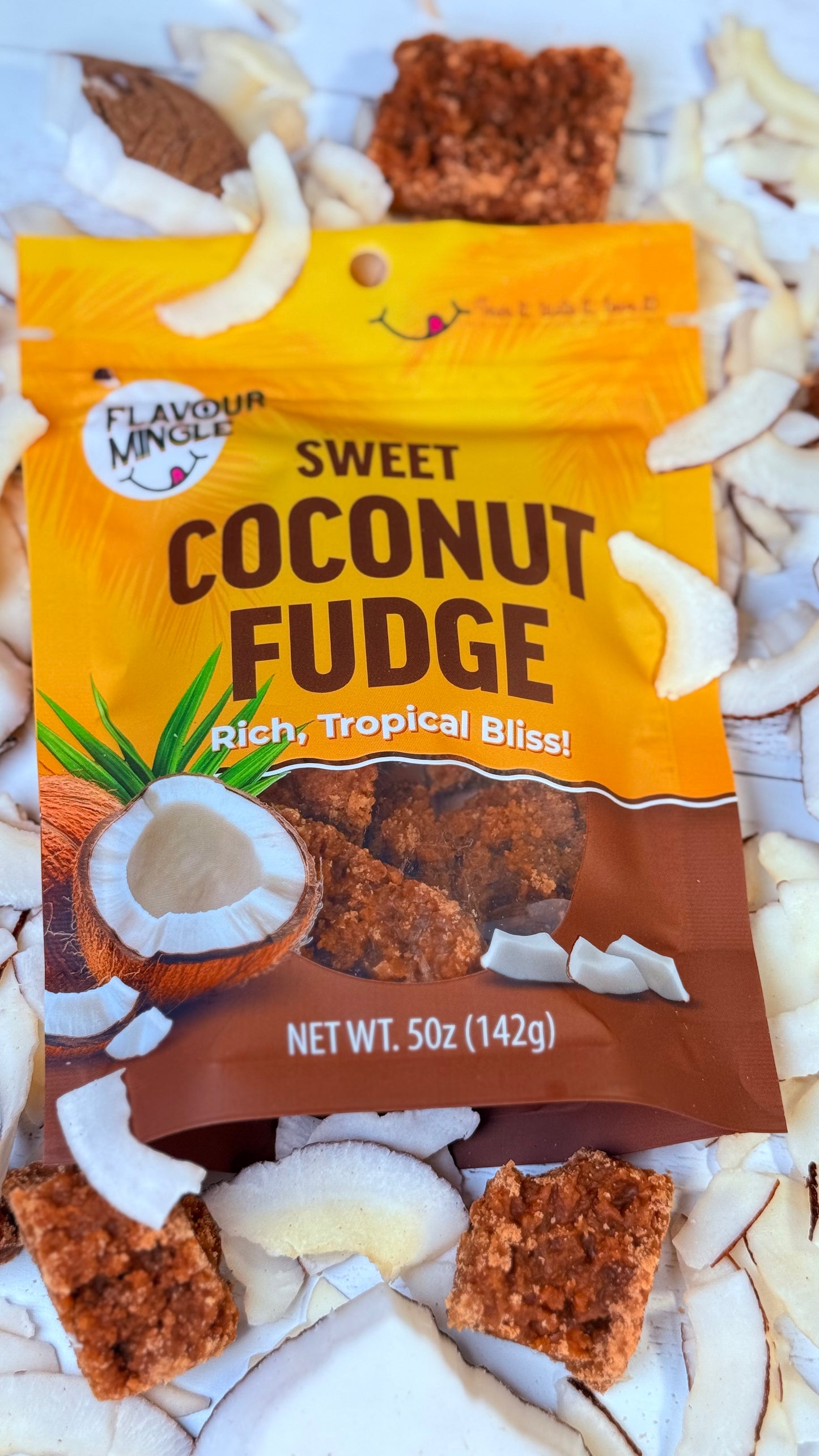 Sweet Coconut Fudge