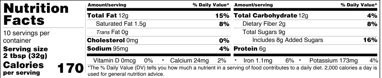 Oh So Sweet Peanut Spread