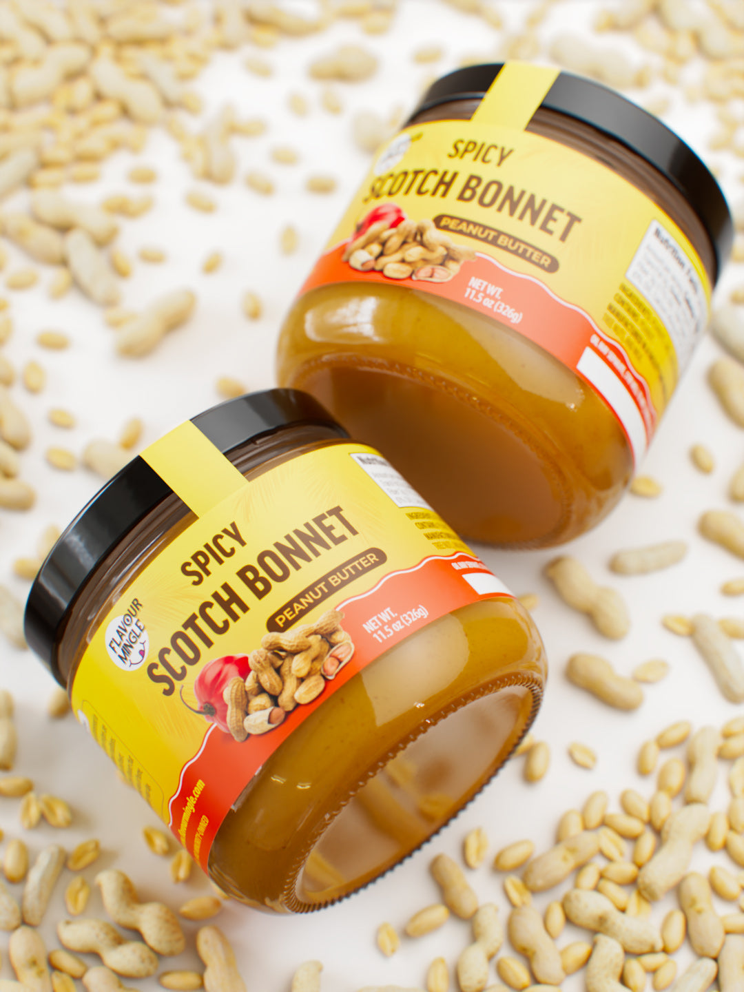 Spicy Scotch Bonnet Peanut Butter