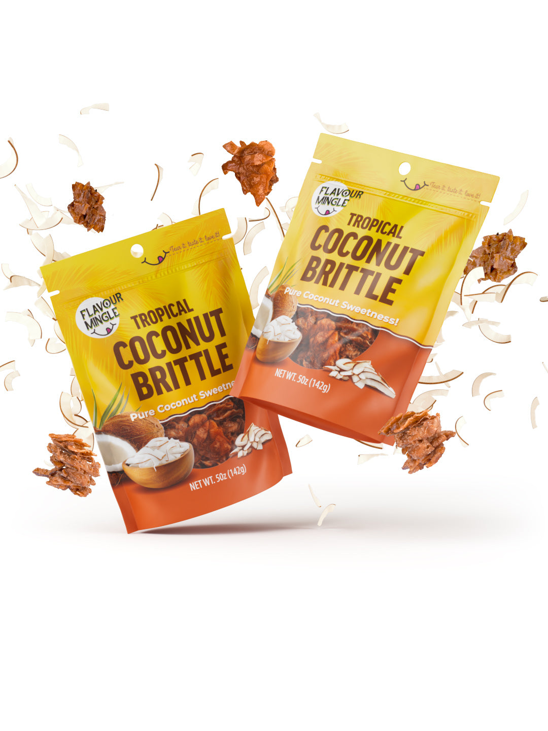 Tropical Coconut Brittle